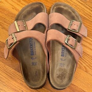 Birkenstock Arizona Sandal | Soft Footbed | Old Rose | 38